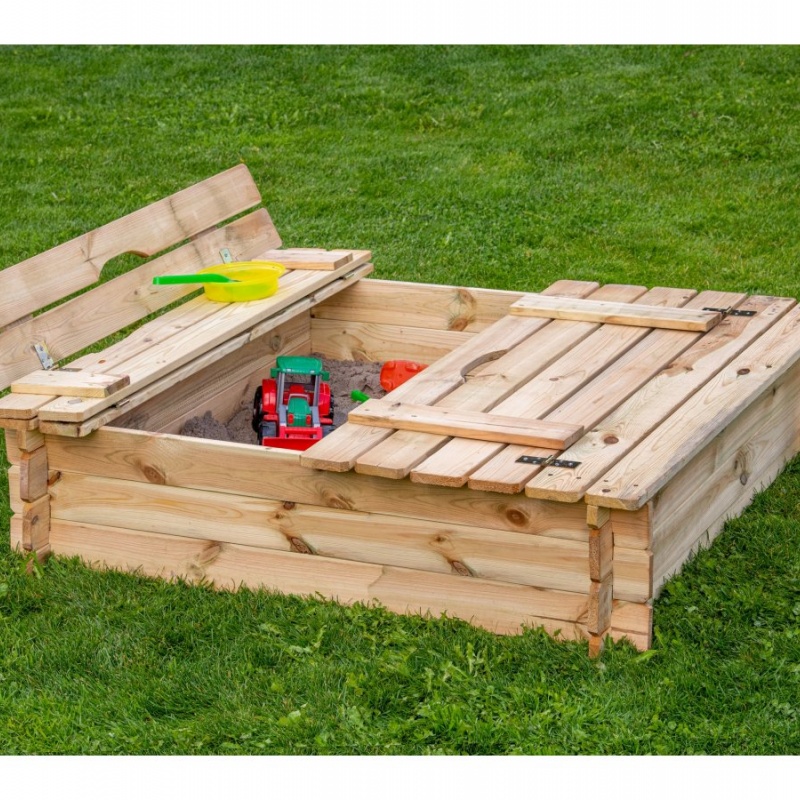 Tuindeco Sandpit 120 x 120 x 30 cm